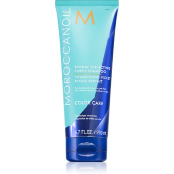 Moroccanoil Color Care Shampoo sampon tonifiant cu violete pentru par blond - imagine 2
